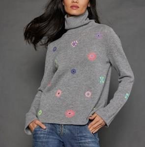 Heather lucky charms sweater