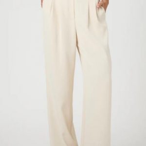 Cream trouser pant