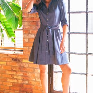 Finley Laine Dress Indigo