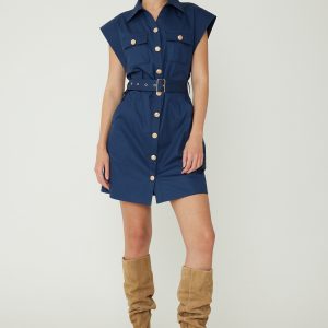 JS71 Mason Navy Utility Dress
