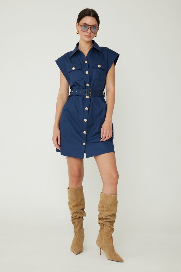 JS71 Mason Navy Utility Dress
