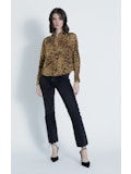 Karina Grimaldi Mariana Leopard Blouse
