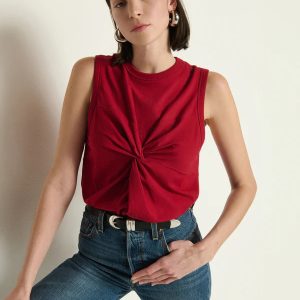 Nation Neve Red Twist Tank