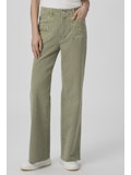 Paige Anessa Vintage Oak Moss Wide Leg