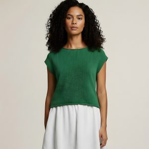Velvet Milou Palm Tape Yarn Sweater