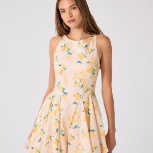 Hutch Ivory And Yellow Floral Romper