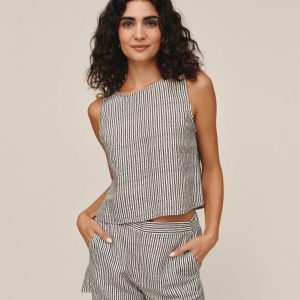 Bella Dahl Sangria Belted Bias Dress