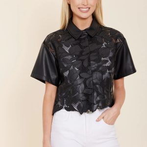 Dolce Cabo Black Cutout Jacket